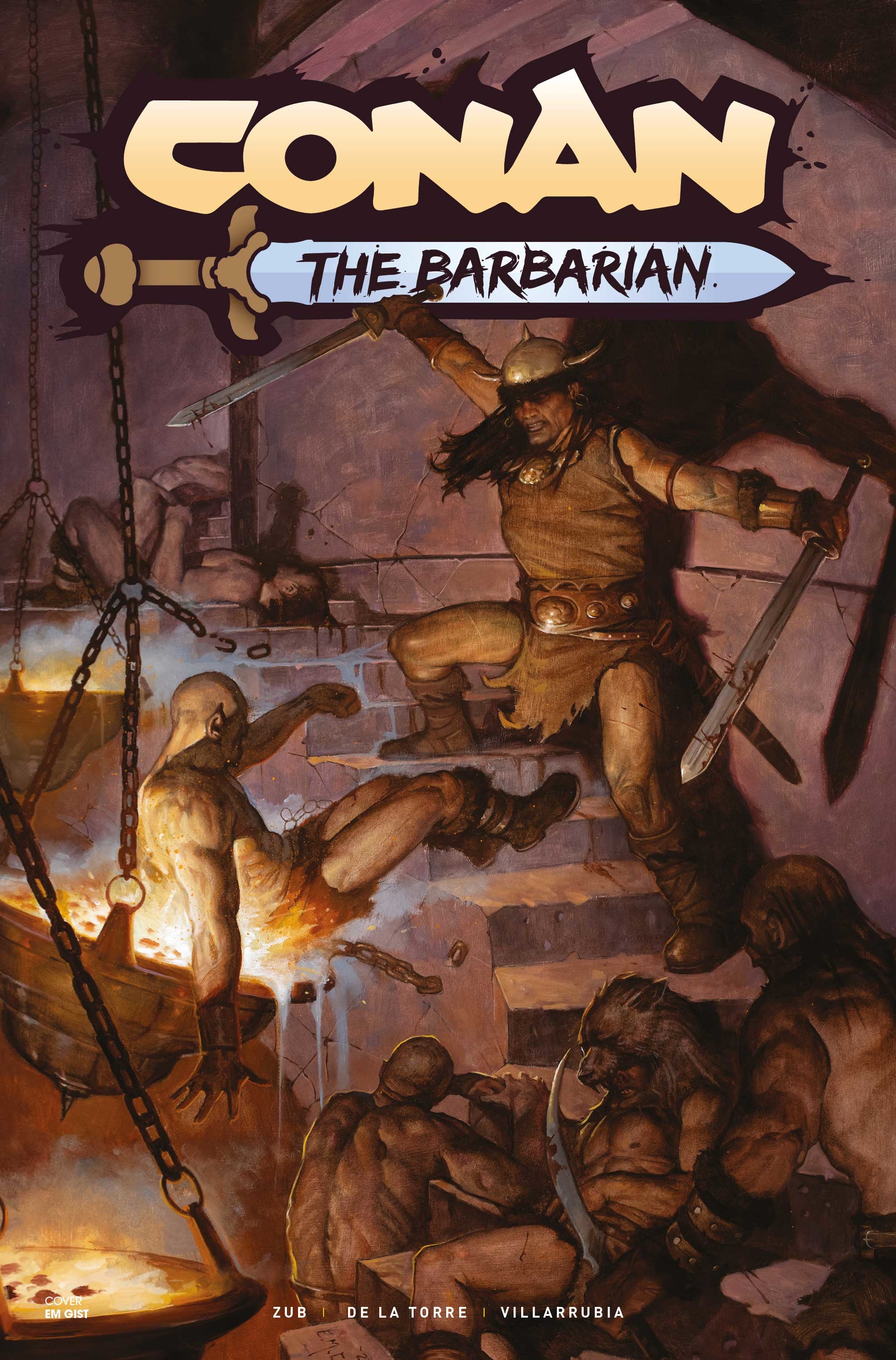 Conan the Barbarian (2023) #1 Cover F Gist (Mature)