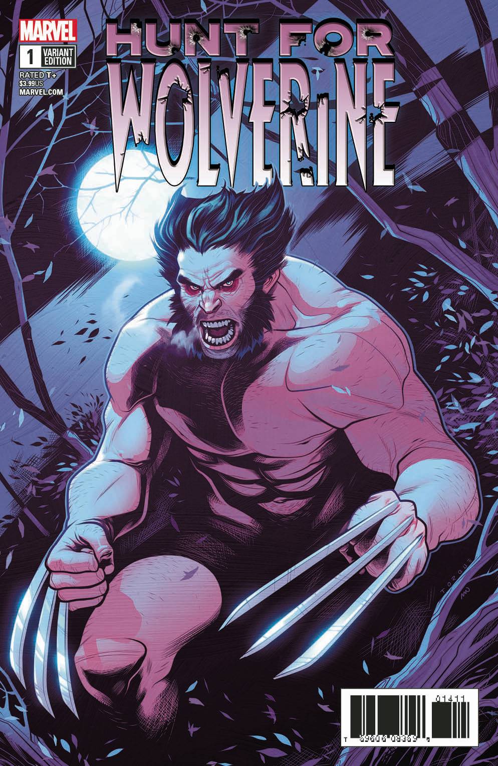 Hunt for Wolverine #1 Torque Variant