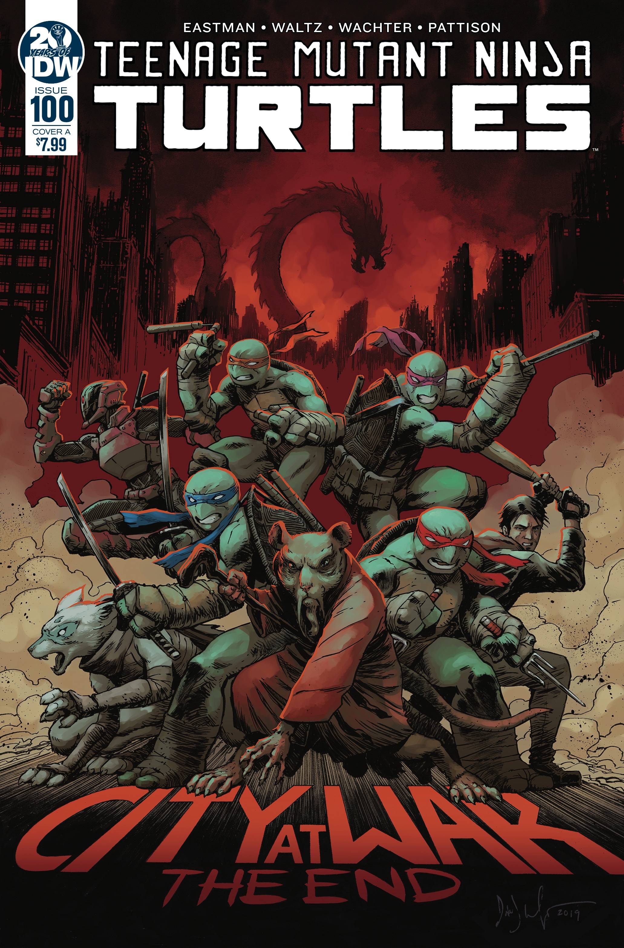 Teenage Mutant Ninja Turtles Ongoing #100 Cover A Wachter (2011)