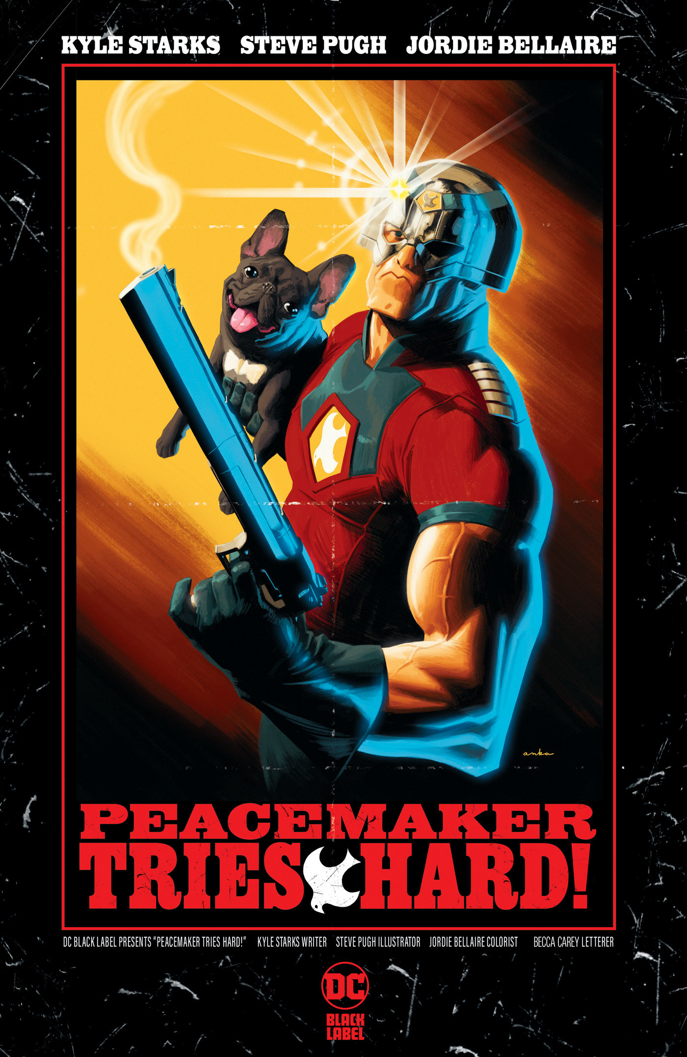 Peacemaker Tries Hard Hardcover (Mature)