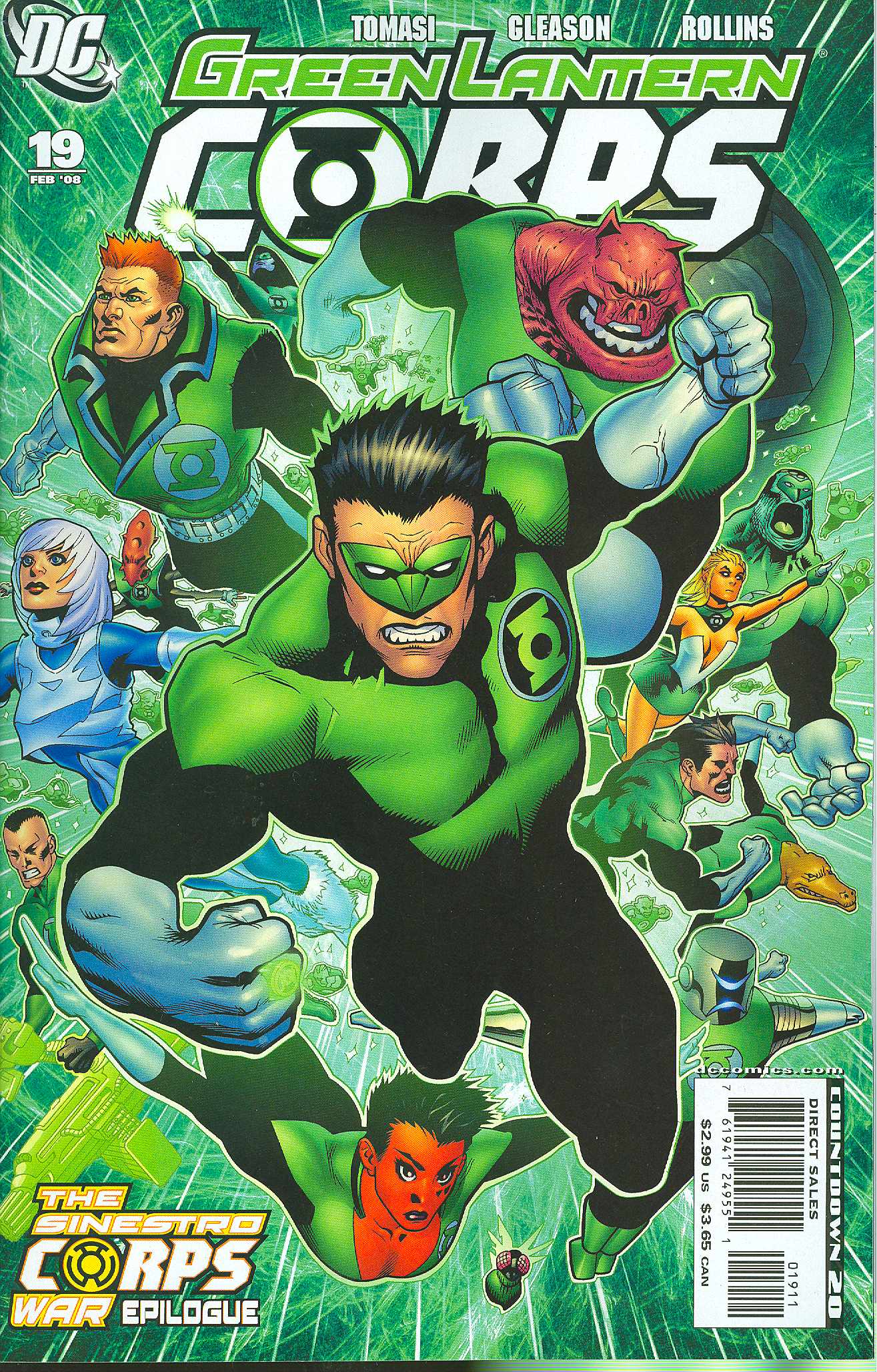 Green Lantern Corps #19 (2006)