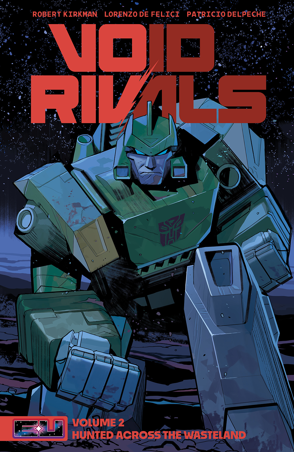 Void Rivals Graphic Novel Volume 2 Direct Market Exclusive Lorenzo De Felici Decepticon Cover