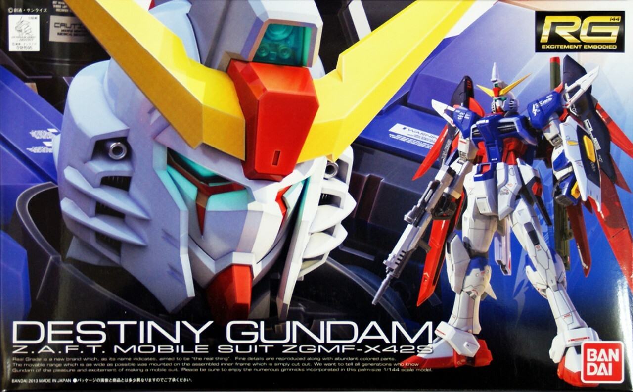 Rg 1/144 #11 Destiny Gundam