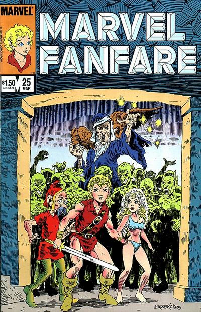 Marvel Fanfare #25-Very Good (3.5 – 5)