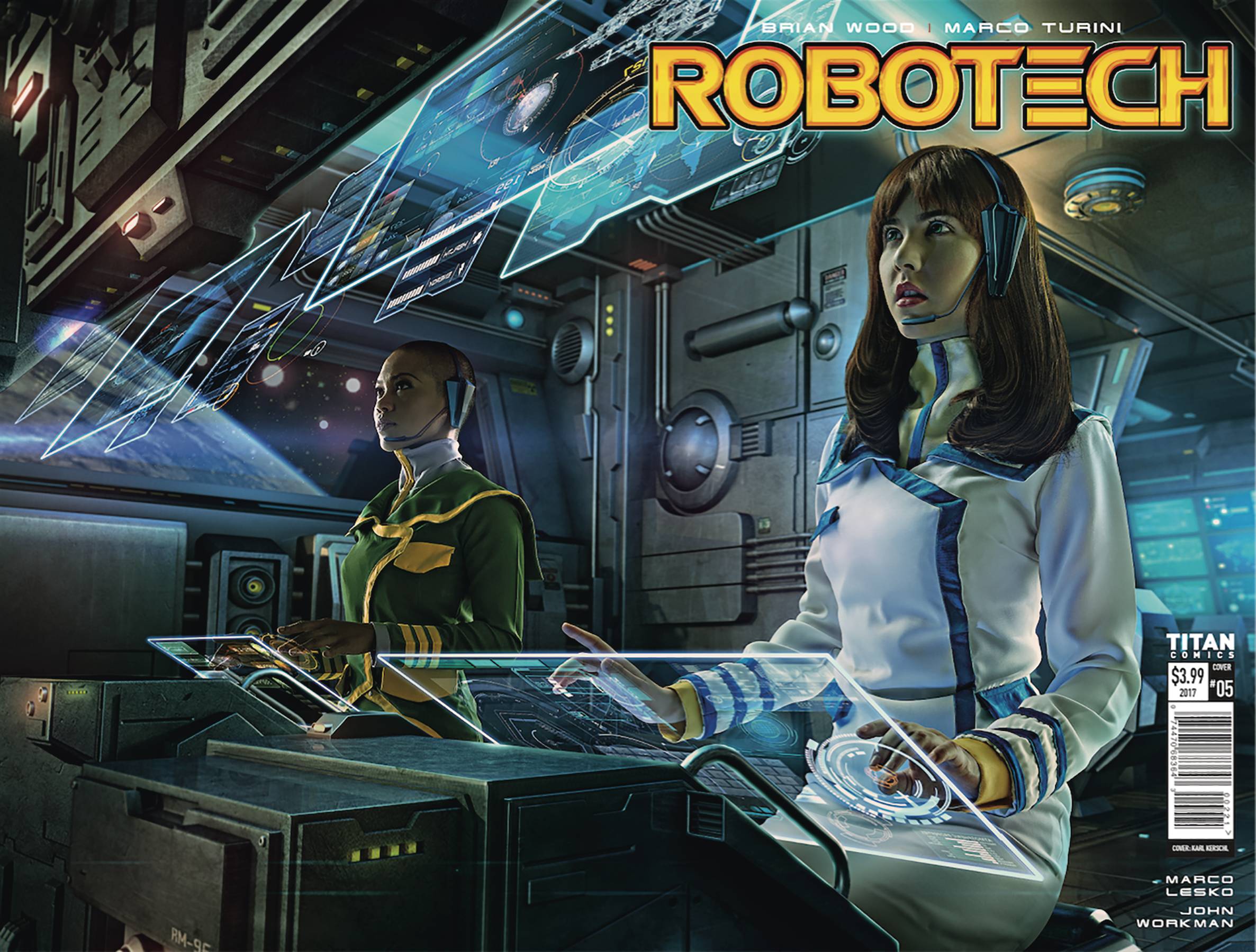Robotech #5 Cover B Cosplay Variant