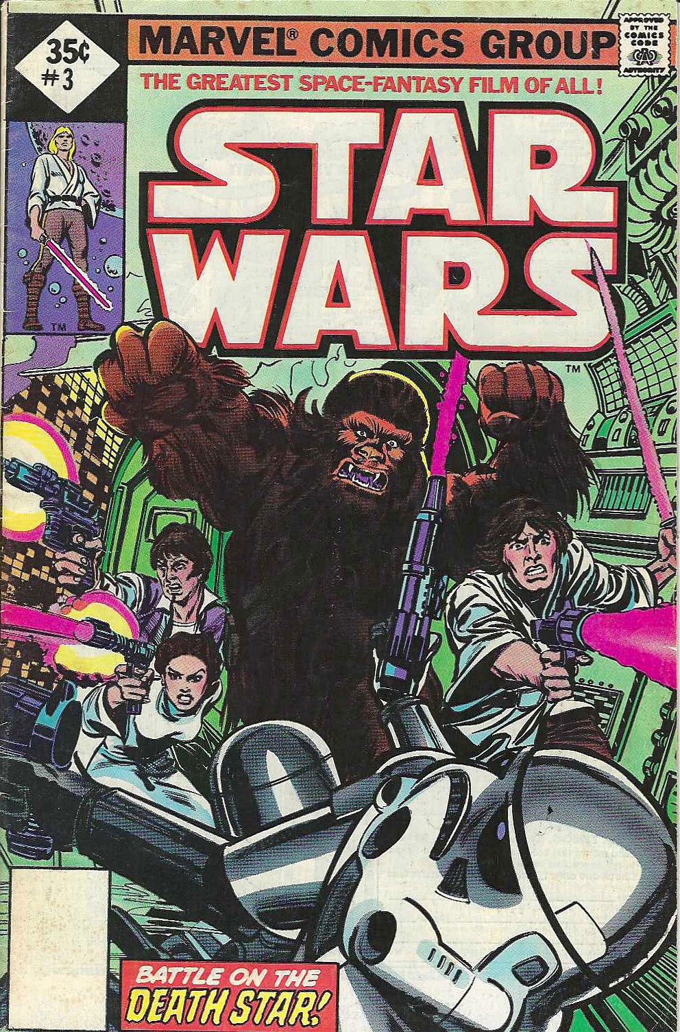 Star Wars #3 Vg/F Diamond Reprint