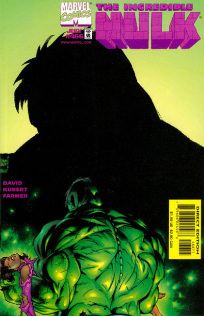 The Incredible Hulk #466 [Direct Edition]-Very Good (3.5 – 5) [Signed Peter David No Coa]