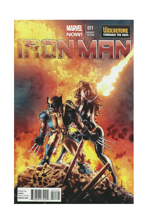 Iron Man #11 (Deodato Wolverine Costume Variant) (2012)