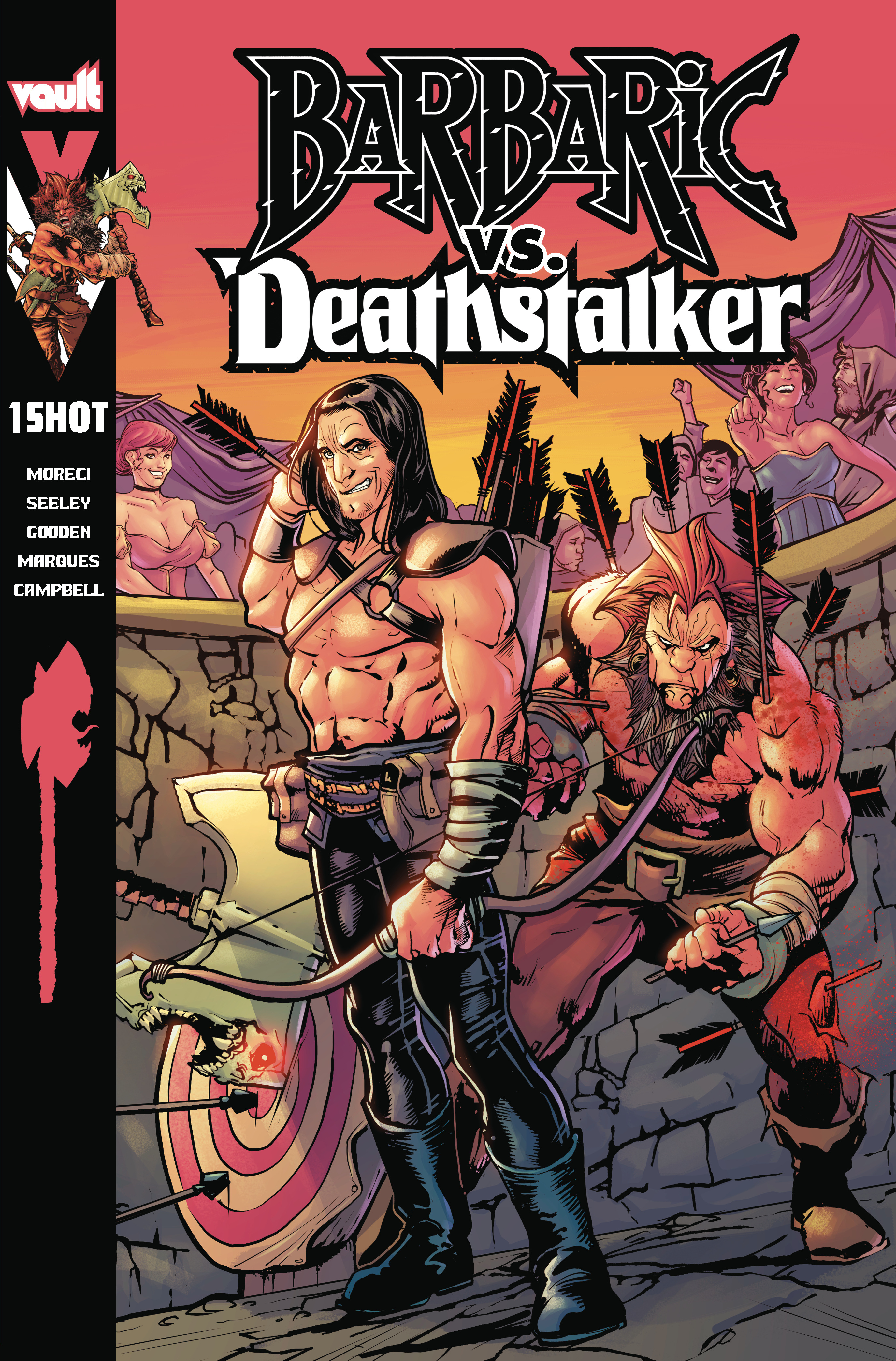 Barbaric Vs. Deathstalker #1 Cover A Gooden (Mature)