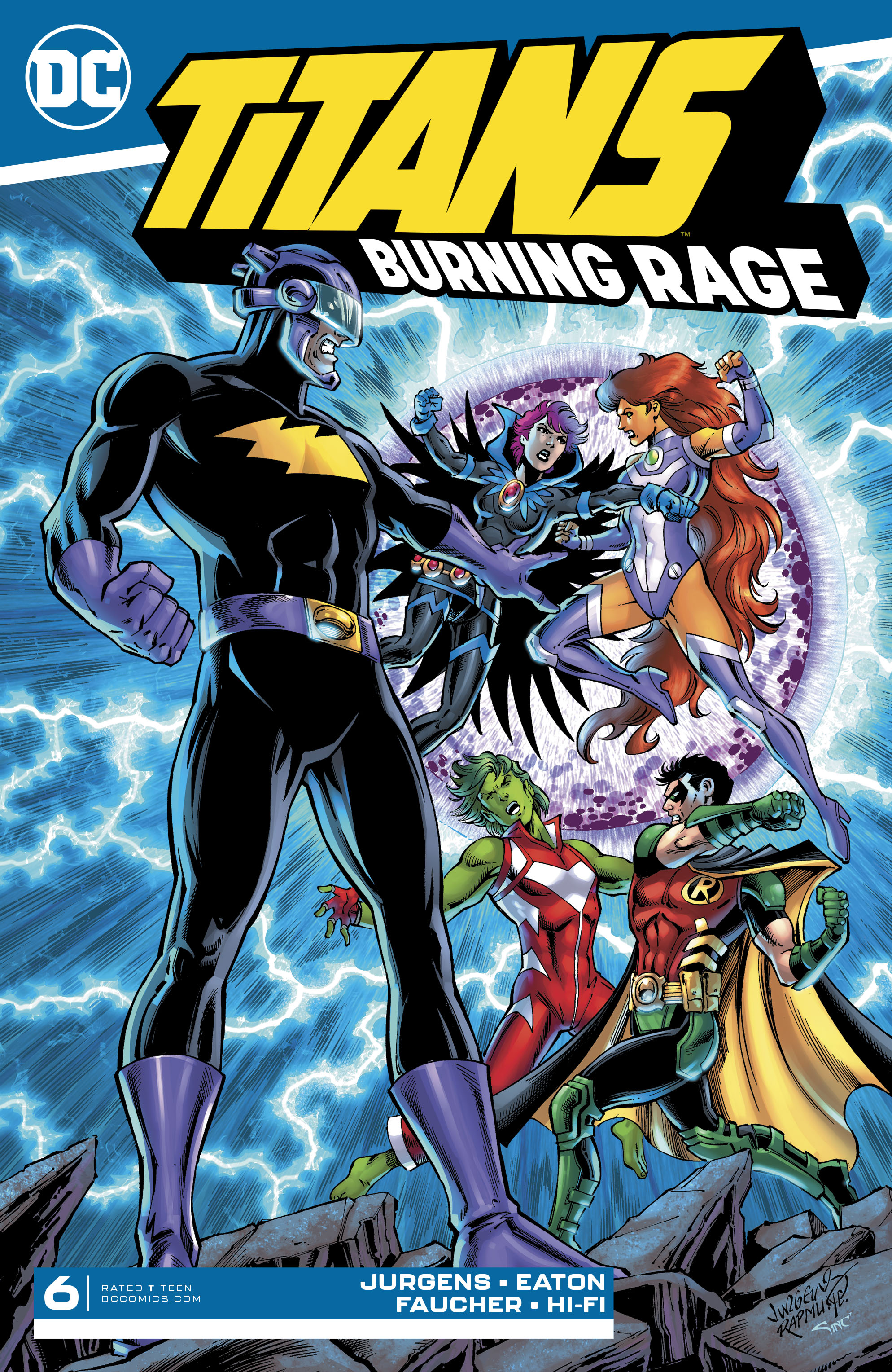 Titans Burning Rage #6 (Of 7)