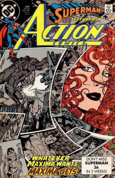 Action Comics #645 [Direct] Very Fine -