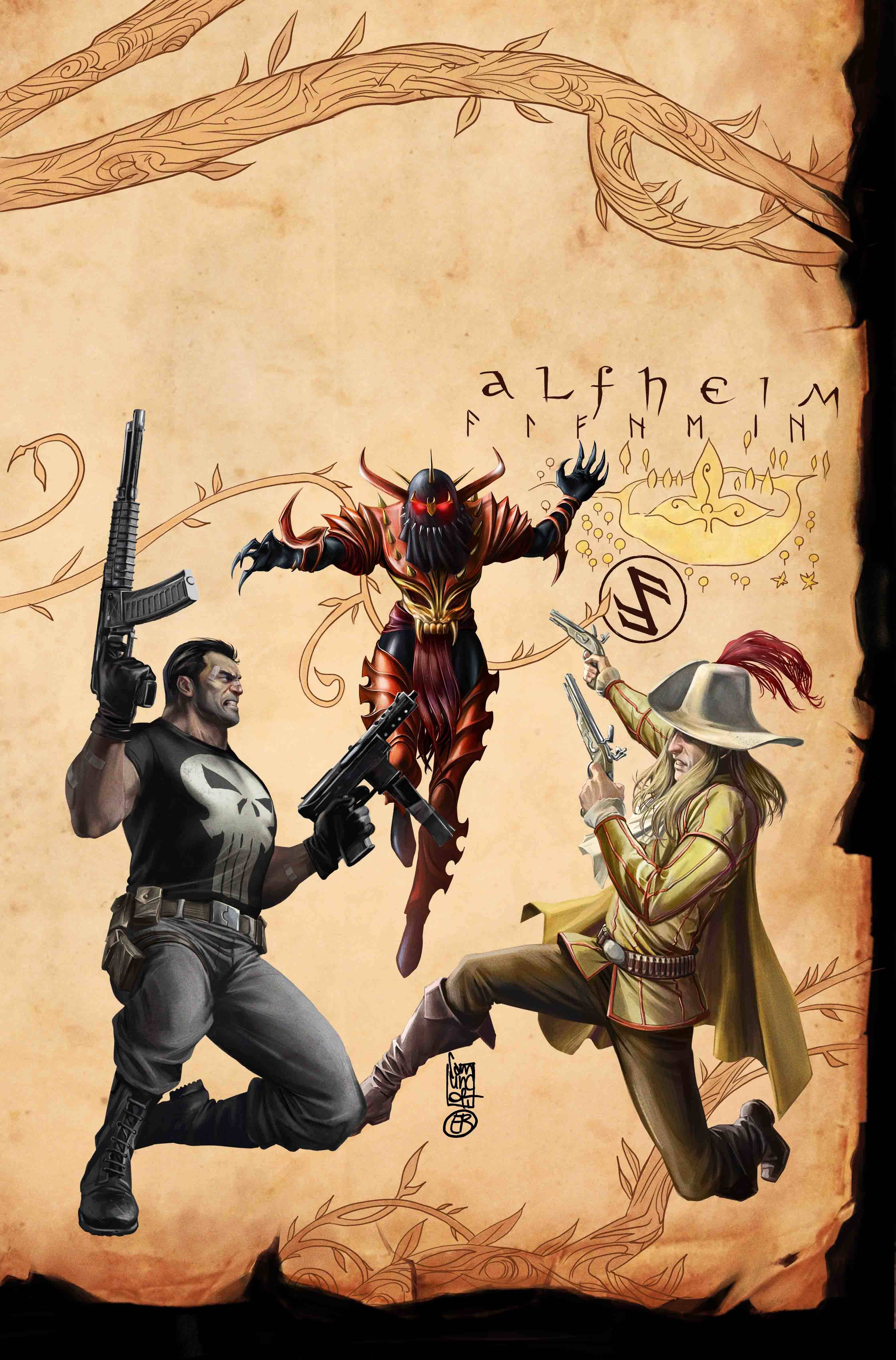 War of Realms Uncanny X-Men #1 Djurdjevic Connecting Realm Variant (Of 3)