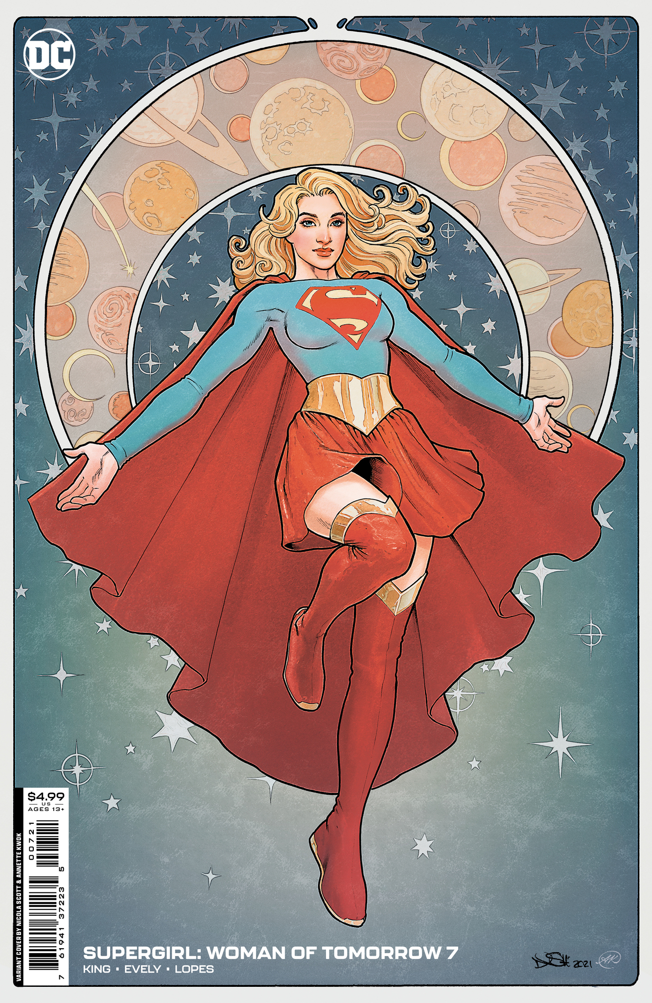 Supergirl Woman of Tomorrow #7 Cover B Nicola Scott Variant (Of 8)