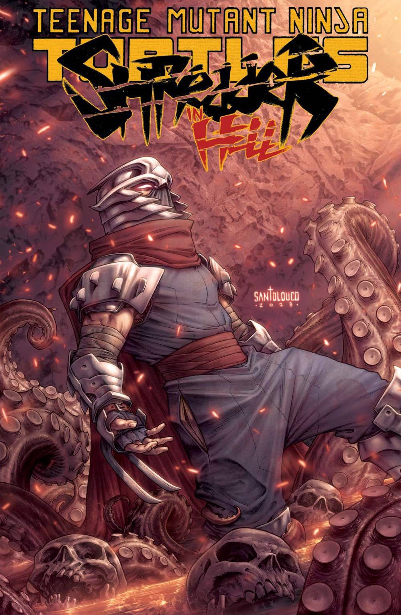 Teenage Mutant Ninja Turtles Shredder In Hell Graphic Novel