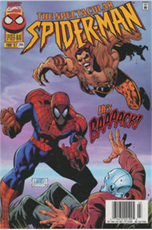 The Spectacular Spider-Man #244-Very Good (3.5 – 5) [Newsstand]