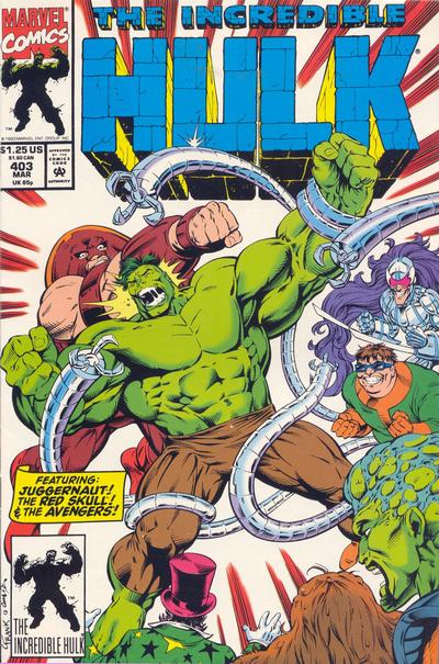 The Incredible Hulk #403 [Direct](1968)-Very Fine (7.5 – 9)