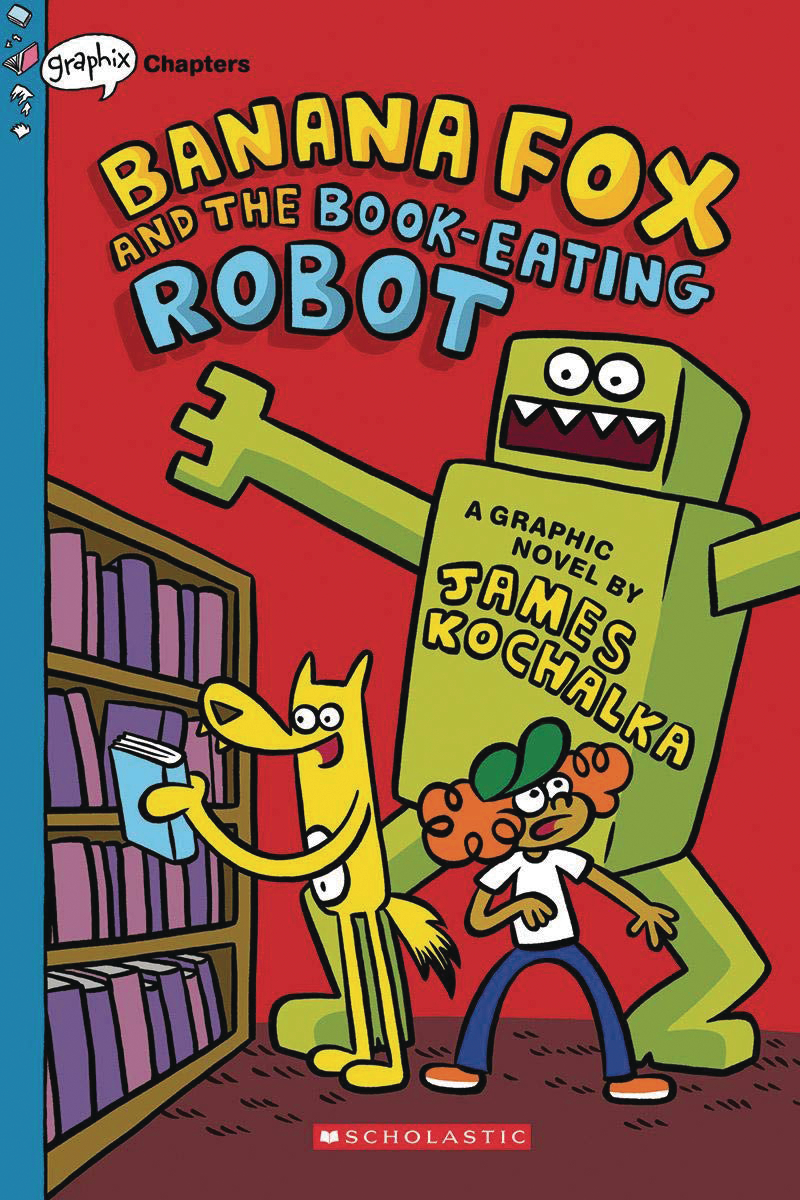 Banana Fox Graphic Novel Volume 2 Book Eating Robot