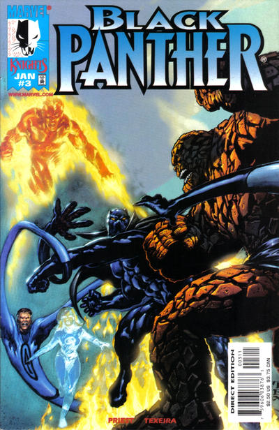 Black Panther #3 (1998)-Fine (5.5 – 7)