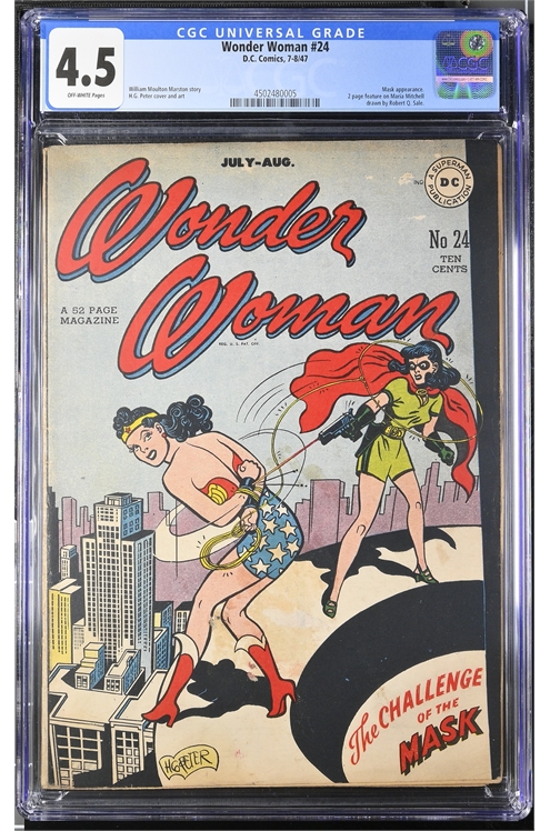 Wonder Woman #24 Cgc 4.5