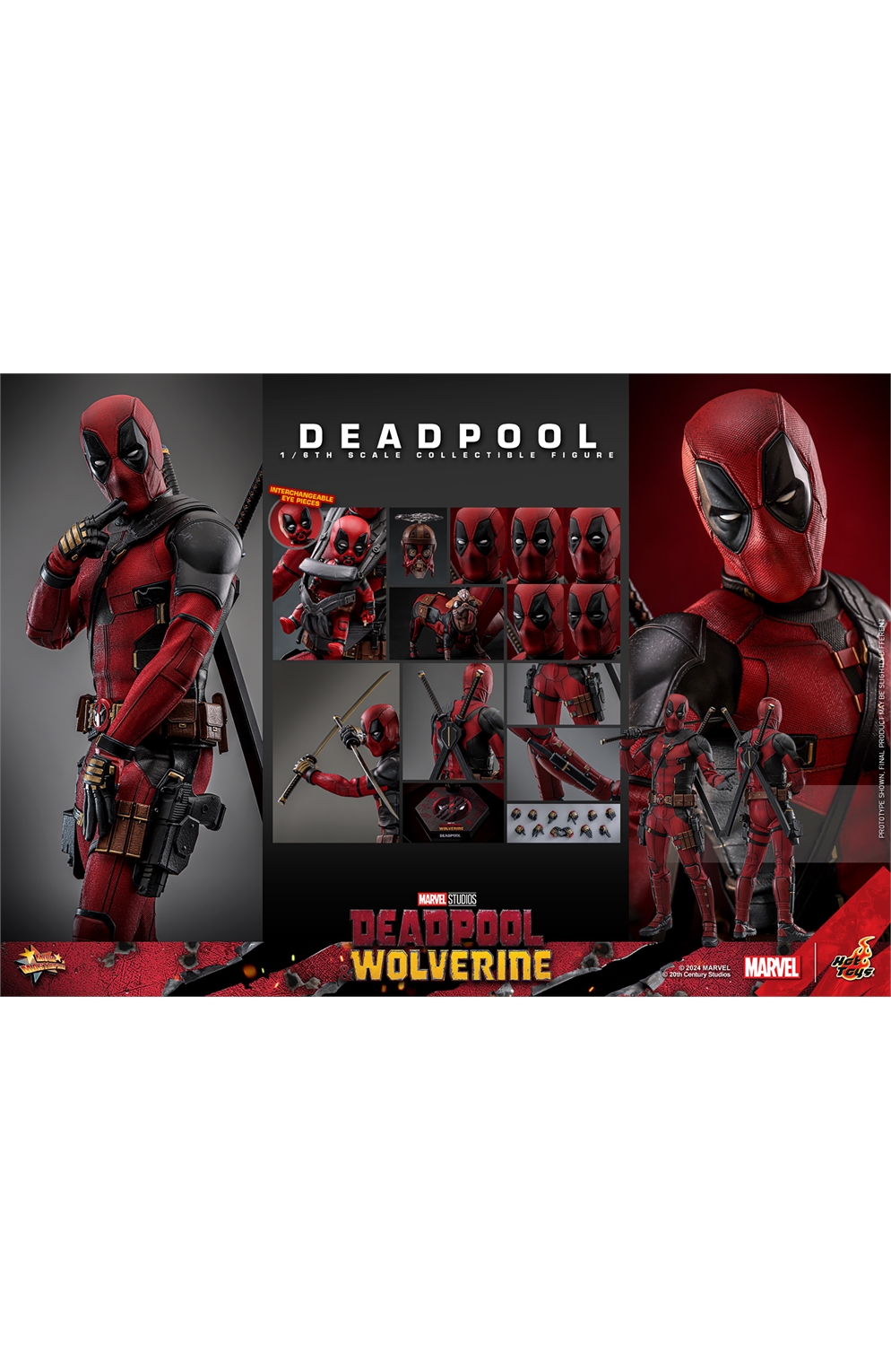 Deadpool (Deadpool & Wolverine) Sixth Scale Figure By Hot Toys