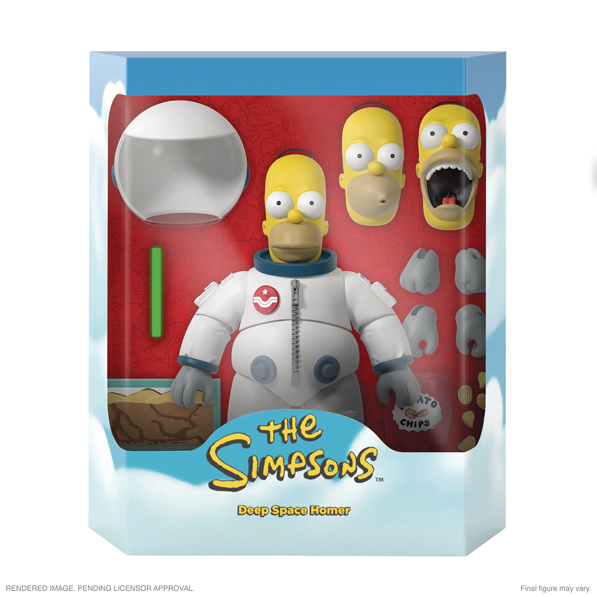 Simpsons Ultimates Deep Space Homer Action Figure