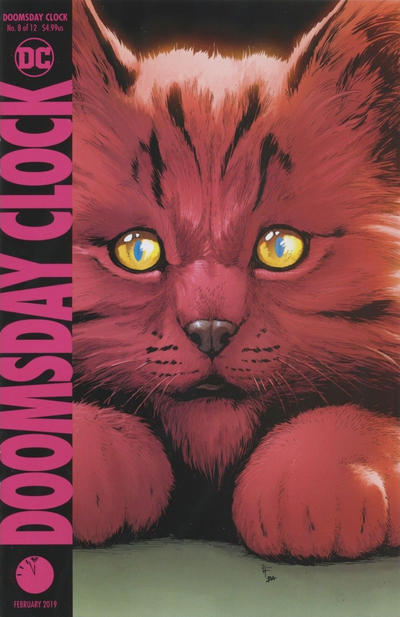 Doomsday Clock #8 [Gary Frank "Bubastis" Cover]-Near Mint (9.2 - 9.8)