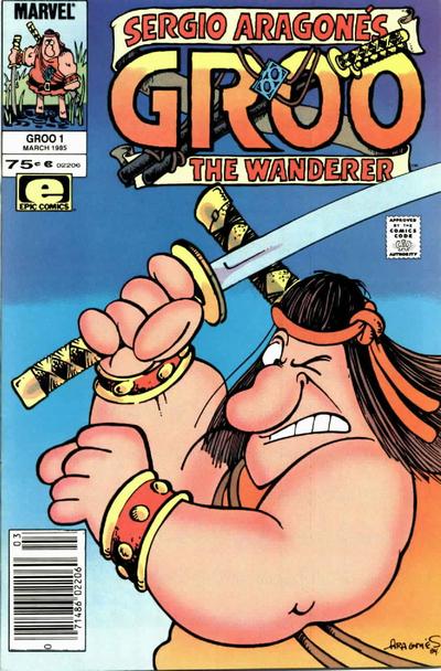 Sergio Aragonés Groo The Wanderer #1 [Newsstand](1985)- Fn/Vf 7.0