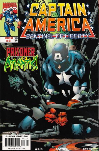 Captain America: Sentinel of Liberty #3 [Direct Edition]-Fine (5.5 – 7)