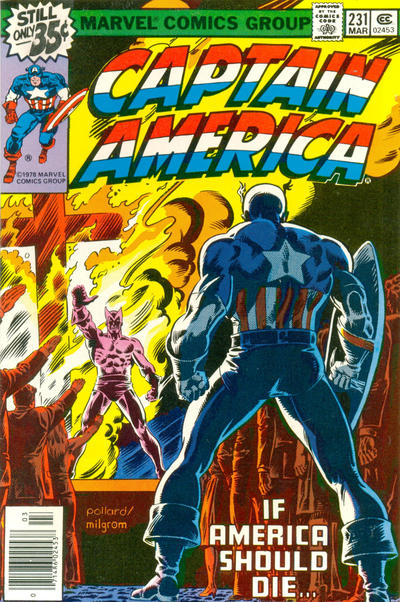 Captain America #231 [Regular Edition] - Vf- 7.5