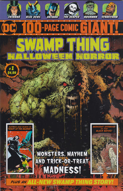Swamp Thing Halloween Horror Giant #1-Very Fine