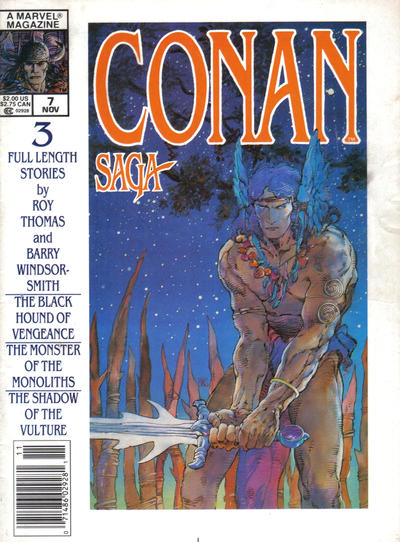 Conan Saga #7 [Newsstand] - Vg/Fn