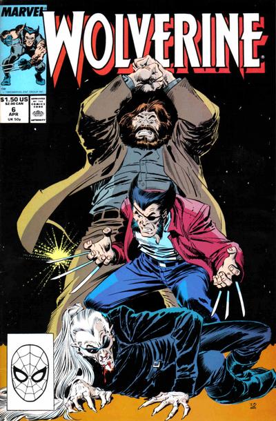 Wolverine #6 [Direct](1988)- Vf/Nm 9.0