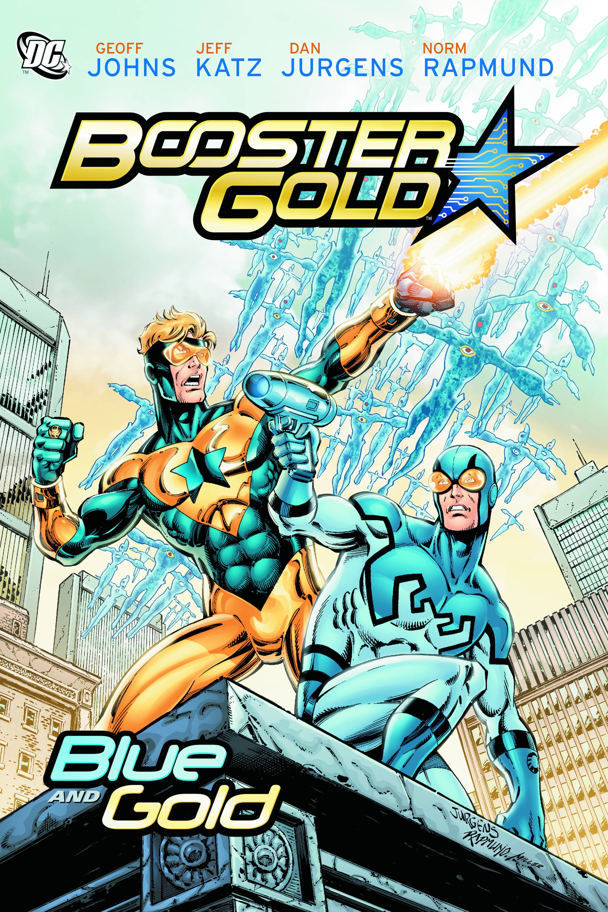Booster Gold Blue And Gold Graphic Novel