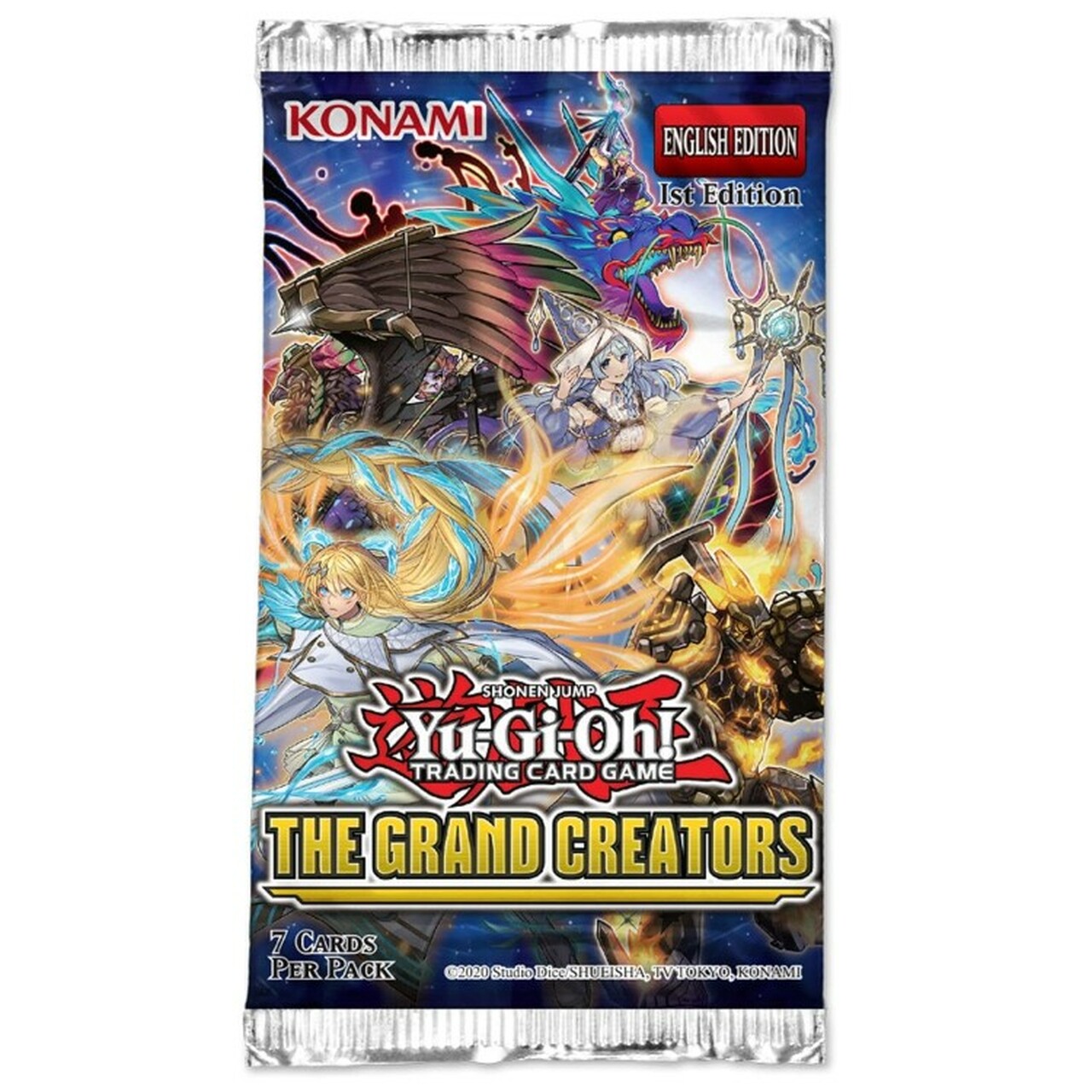 Yu-Gi-Oh TCG The Grand Creators Booster Pack