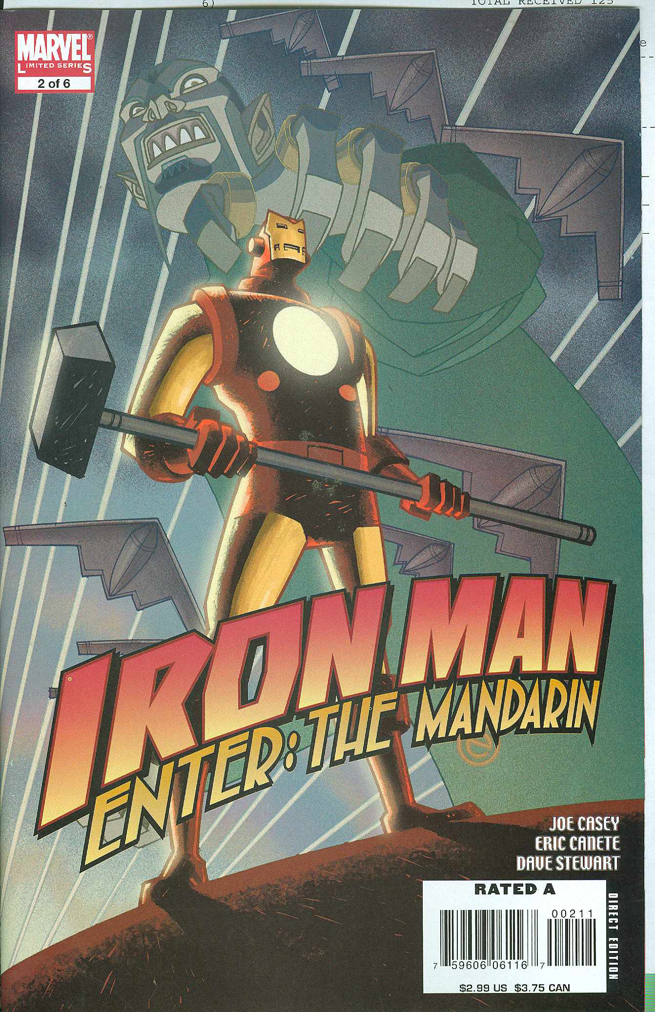 Iron Man Enter Mandarin #2