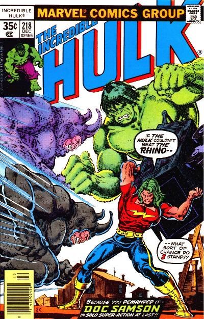 The Incredible Hulk #218