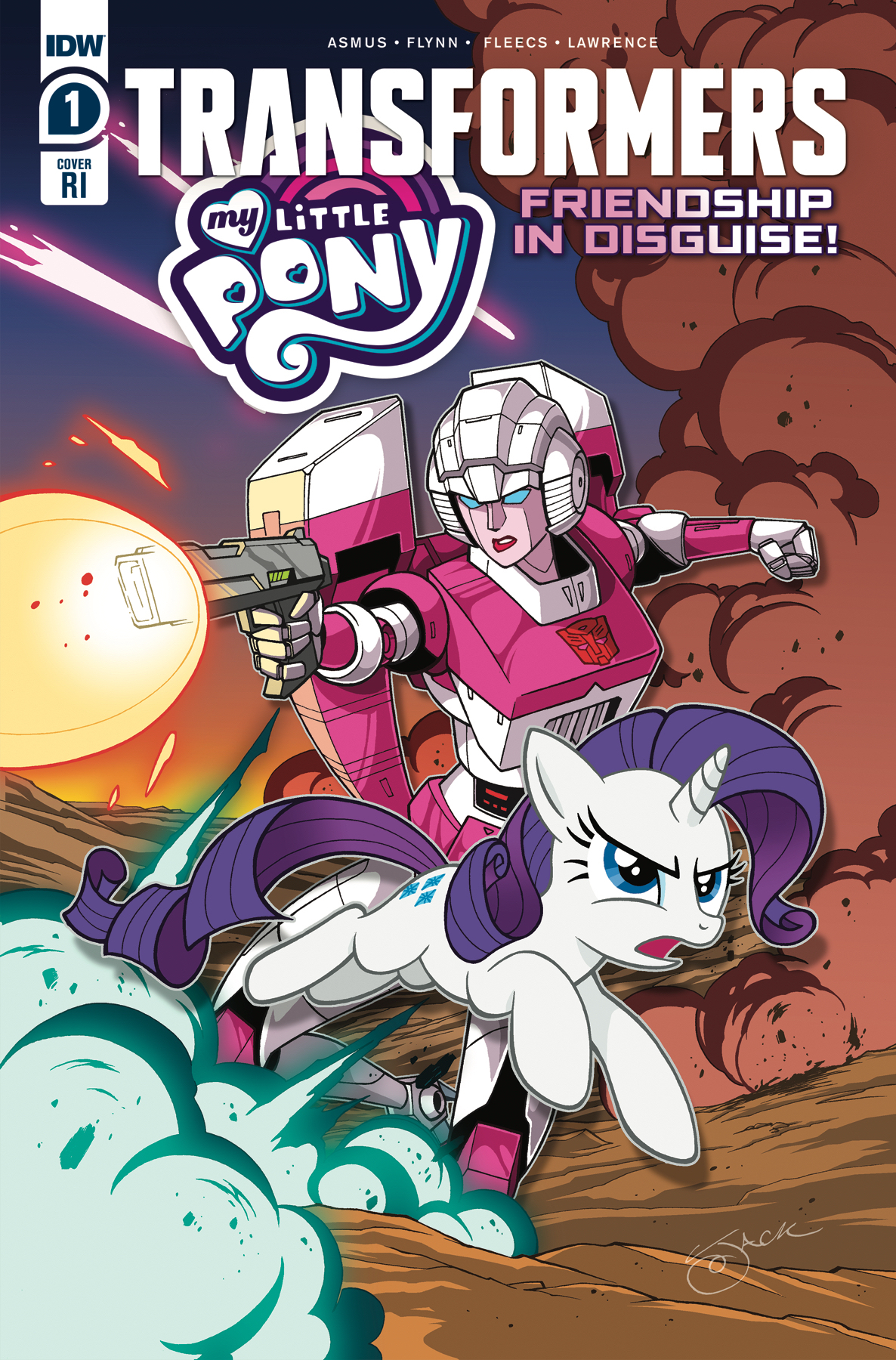 My Little Pony Transformers #1 1 for 10 Incentive (Of 4)