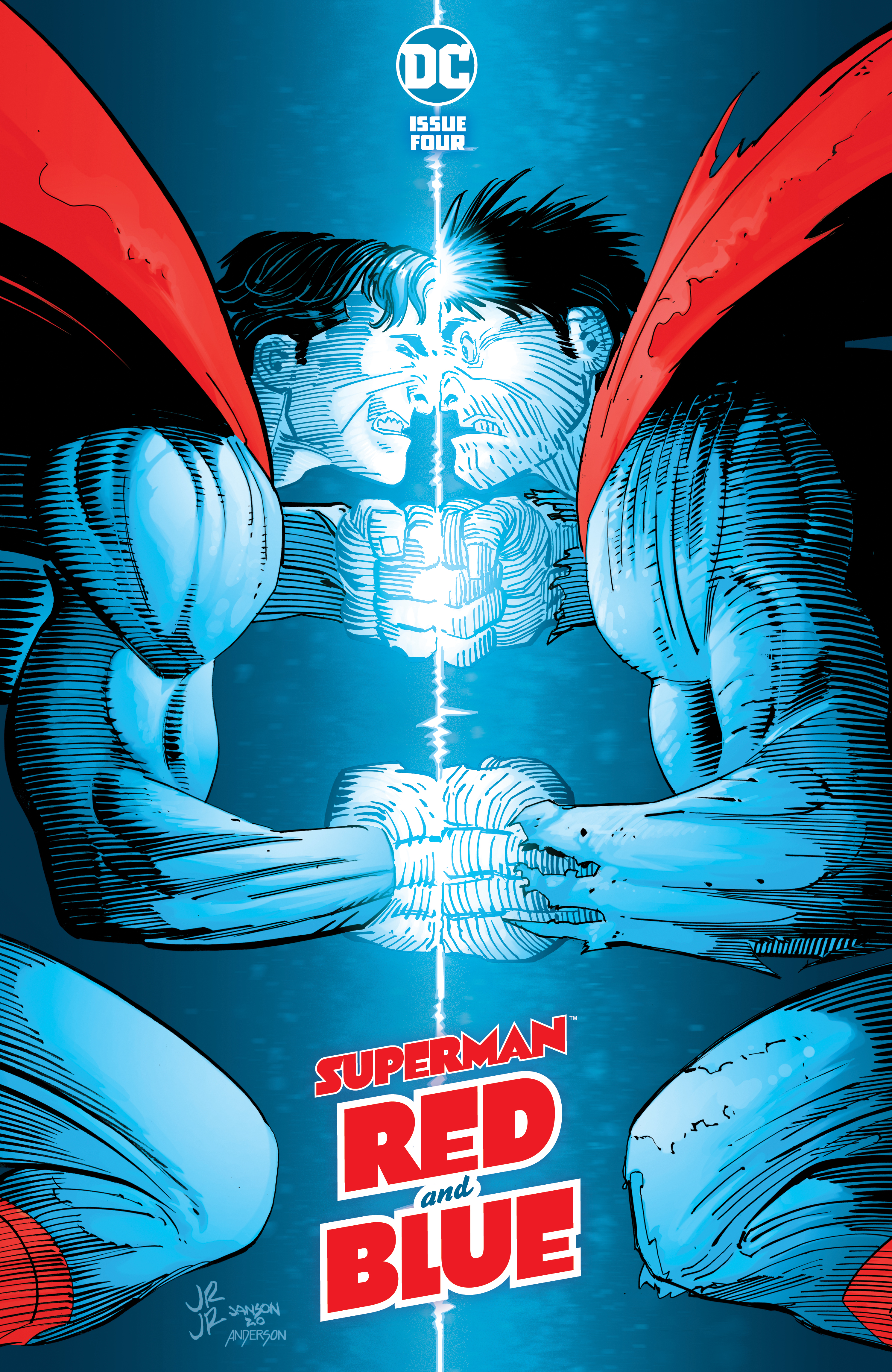Superman Red & Blue #4 Cover A John Romita Jr & Klaus Janson (Of 6)