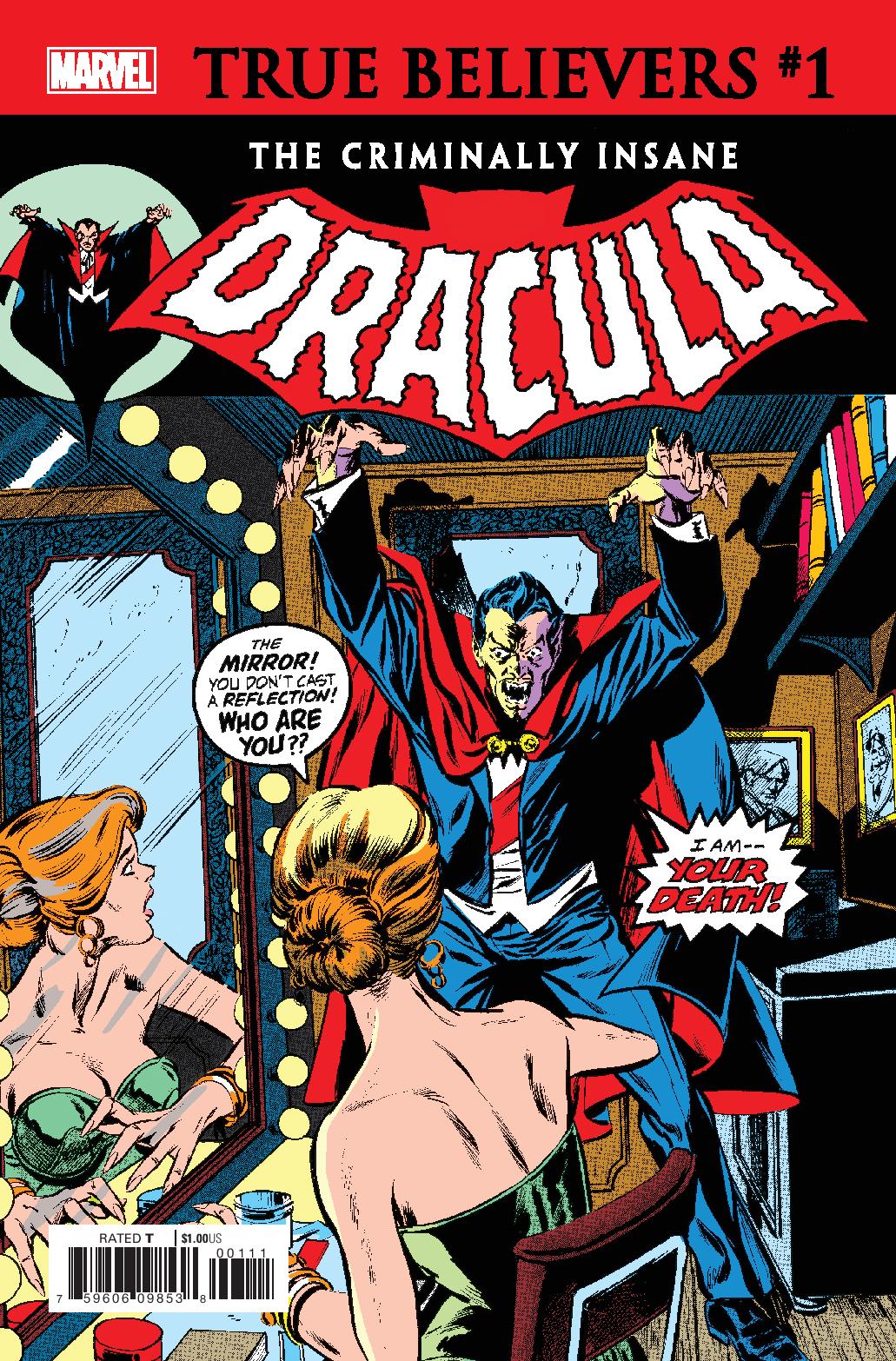 True Believers Criminally Insane Dracula #1
