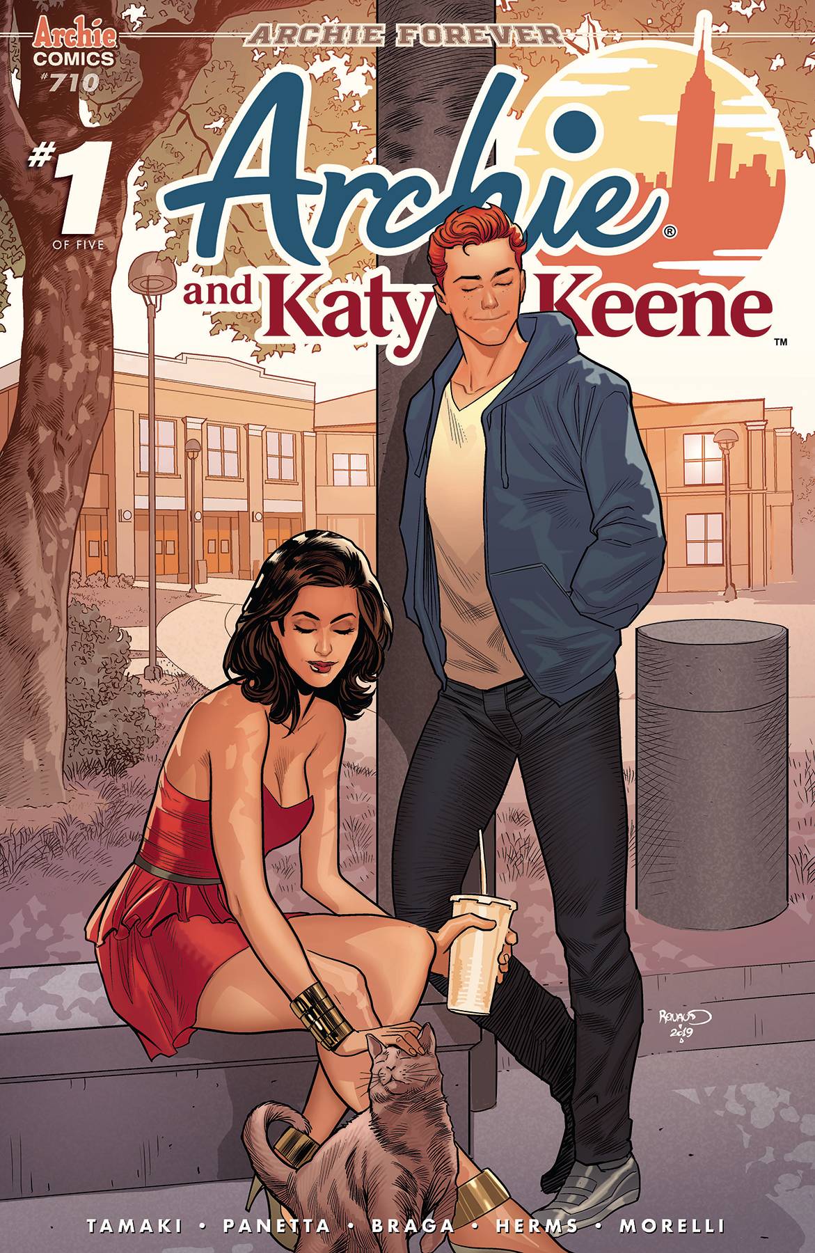 Archie #710 (Archie & Katy Keene Pt1) Cover D Renaud