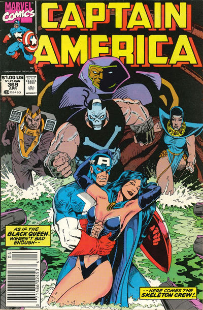 Captain America #369 [Newsstand] - Vg 4.0