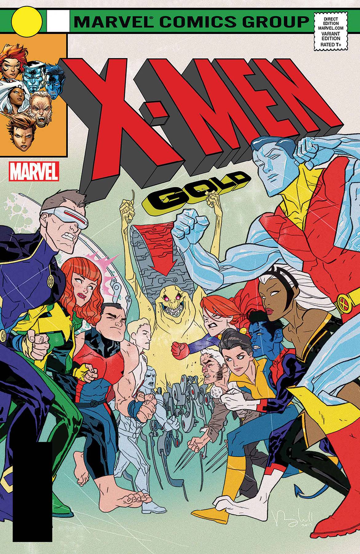X-Men Gold #13 Caldwell Lenticular Variant Legacy