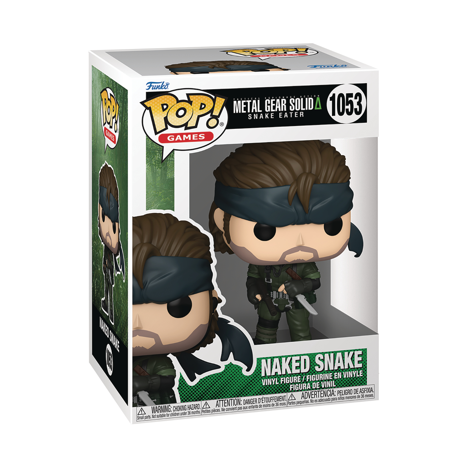 Metal Gear Solid Delta: Snake Eater Naked Snake Funko Pop Vinyl Figure #1053