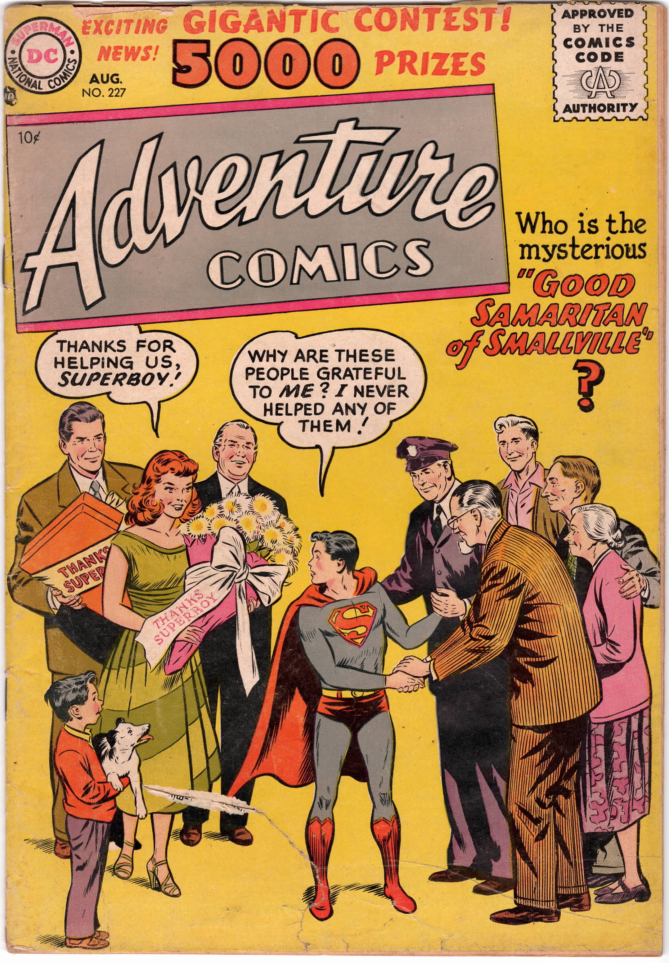 Adventure Comics #227-Very Good (3.5 – 5)