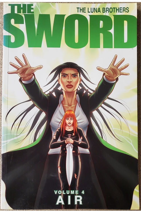 The Sword Volume 4 Air Graphic Novel (Image 2010) Used-Like New