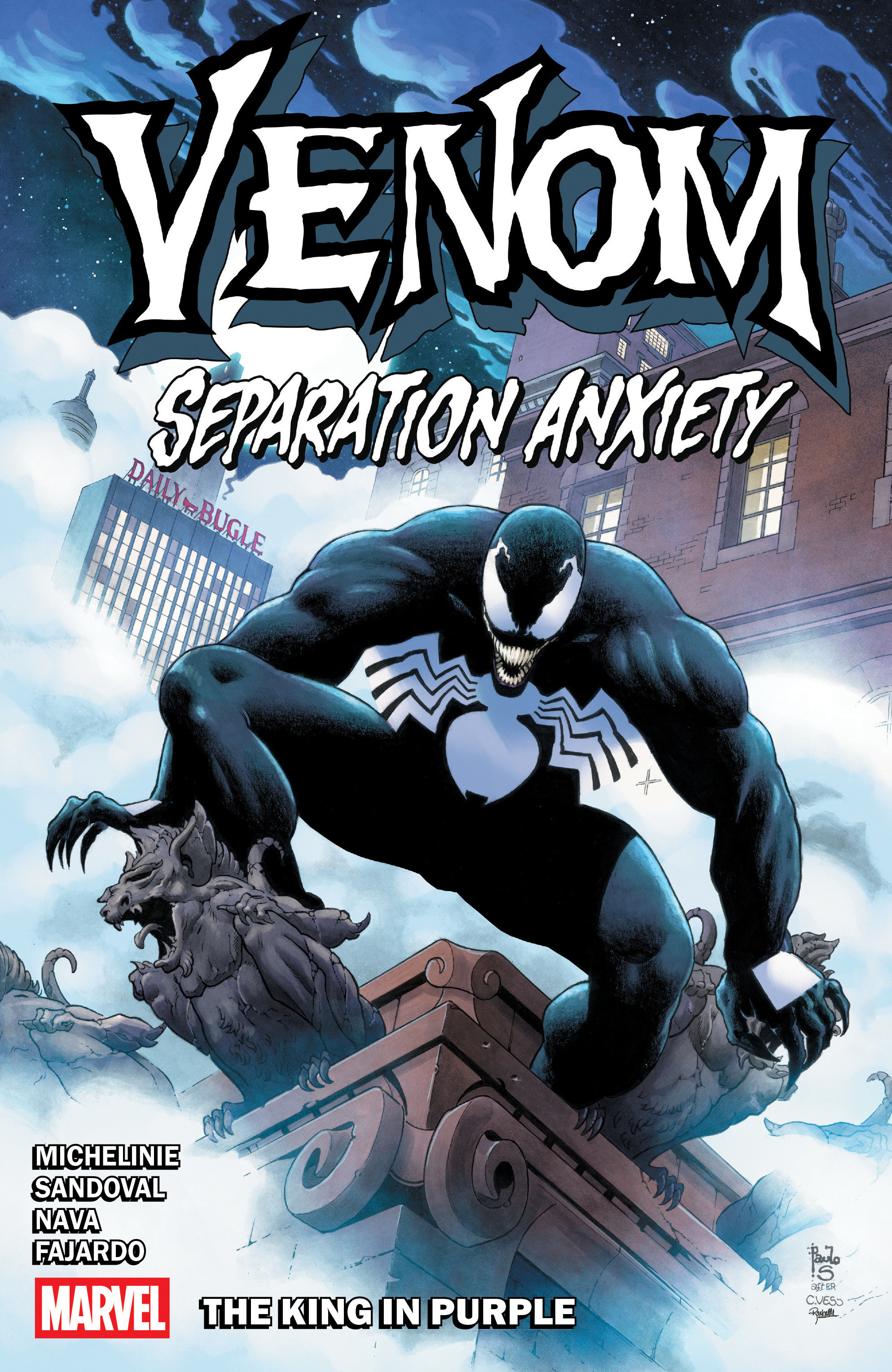 Venom Separation Anxiety Graphic Novel Volume 1 The King In Purple