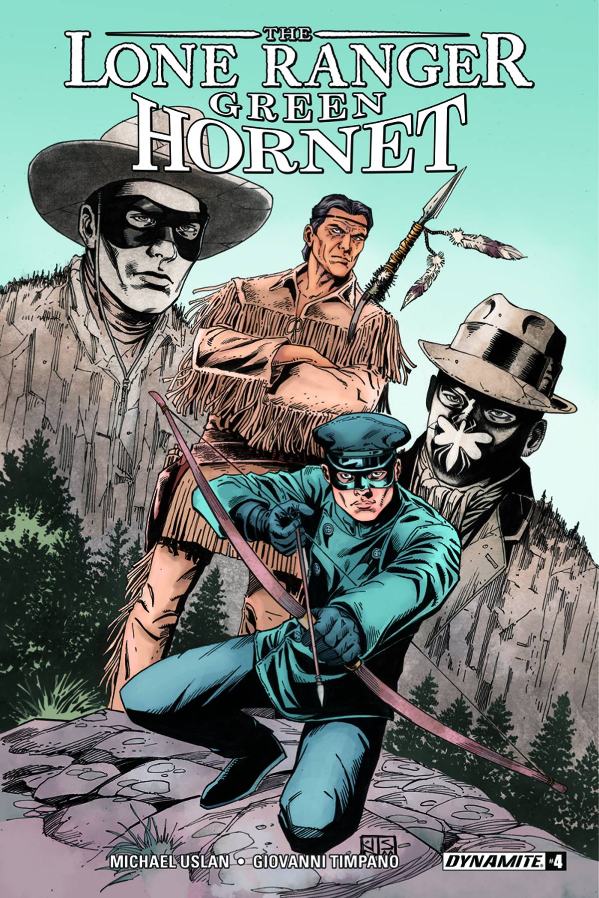 Lone Ranger Green Hornet #4