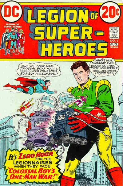 Legion of Super-Heroes #4 - Vg/Fn 5.0