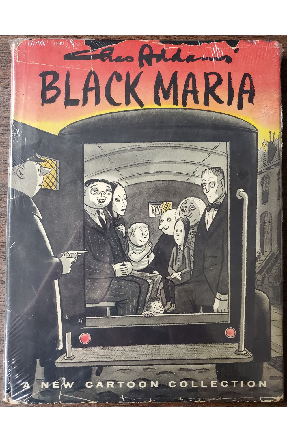 Charles Addams Black Maria Hardcover (Simon & Schuster 1960) Used - Good