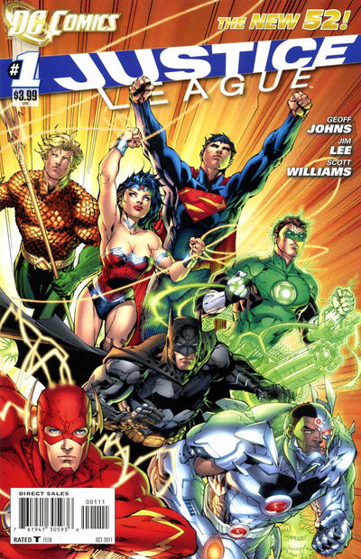 Justice League #1 [Jim Lee / Scott Williams Cover]-Fine